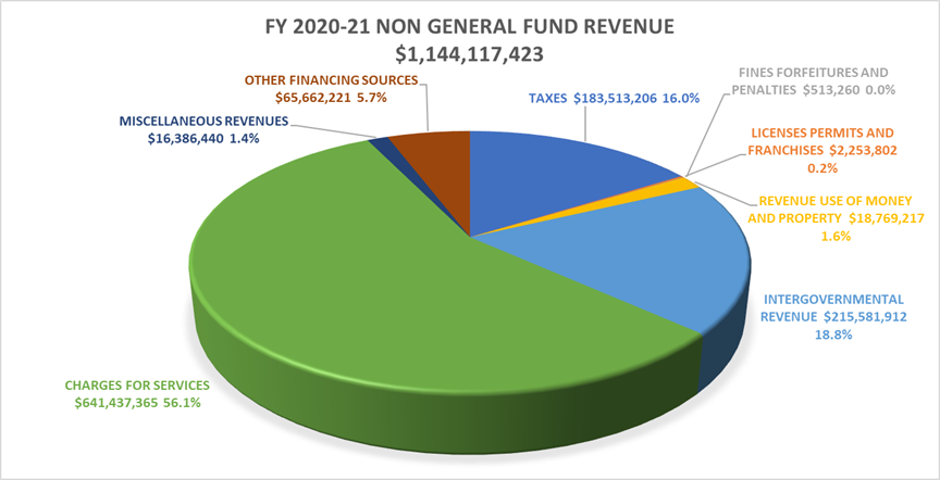 Fiscal Year 2020-2021 Non General Fund Revenue