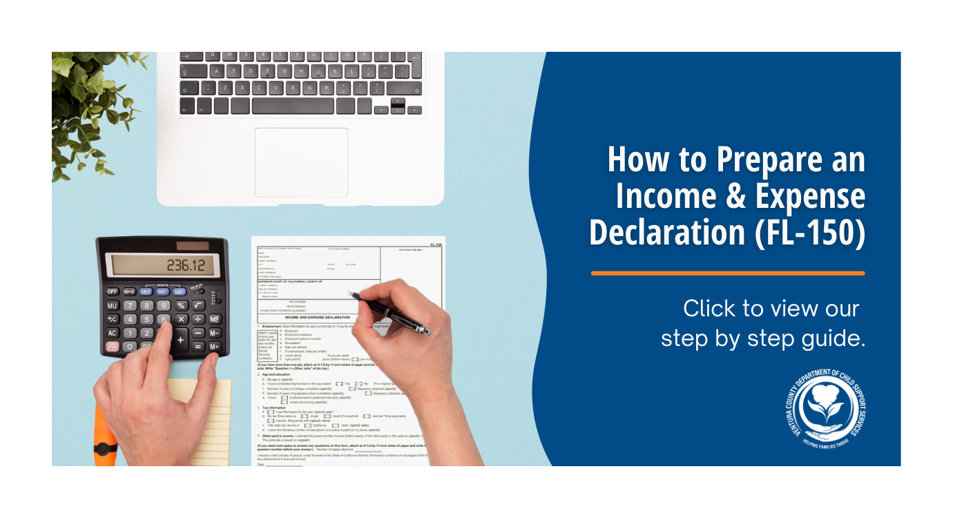 How to Prepare an Income and Expense Declaration FL-150