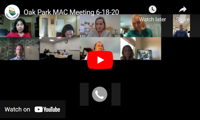 Oak Park MAC Meeting June 18, 2020