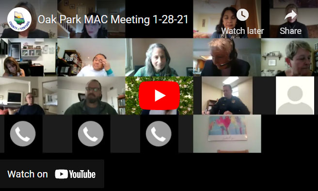 Oak Park MAC Meeting January 28, 2021