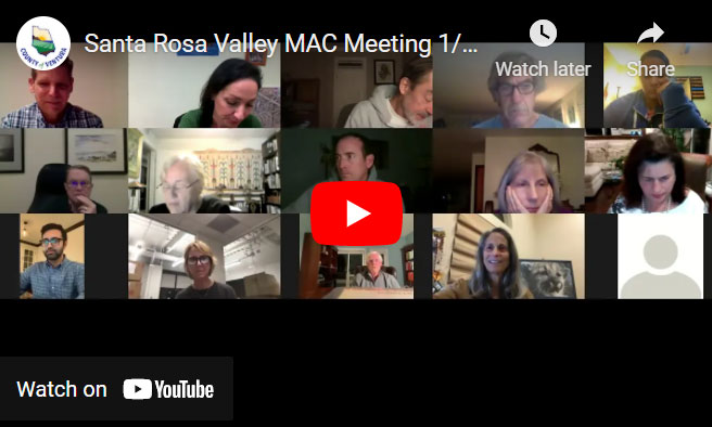Santa Rosa Valley MAC Meeting January 21, 2021