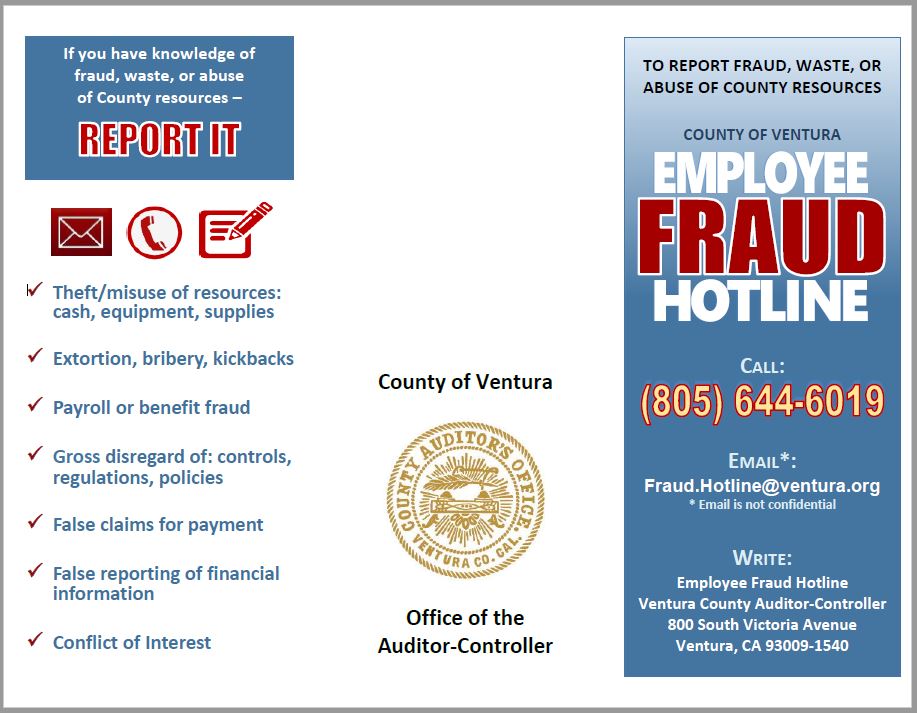 Employee Fraud Hotline