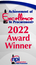 2021 NPI in Procurement Award Winner